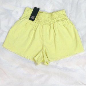 Raw Edge Neon Shorts